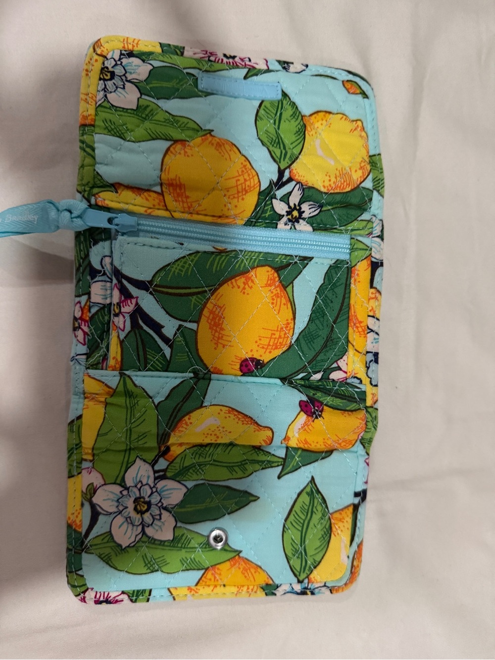Vera Bradley Lemon Print Wallet